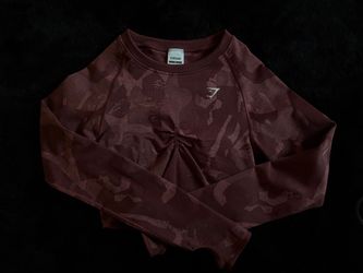 Gymshark Long Sleeve Crop Top