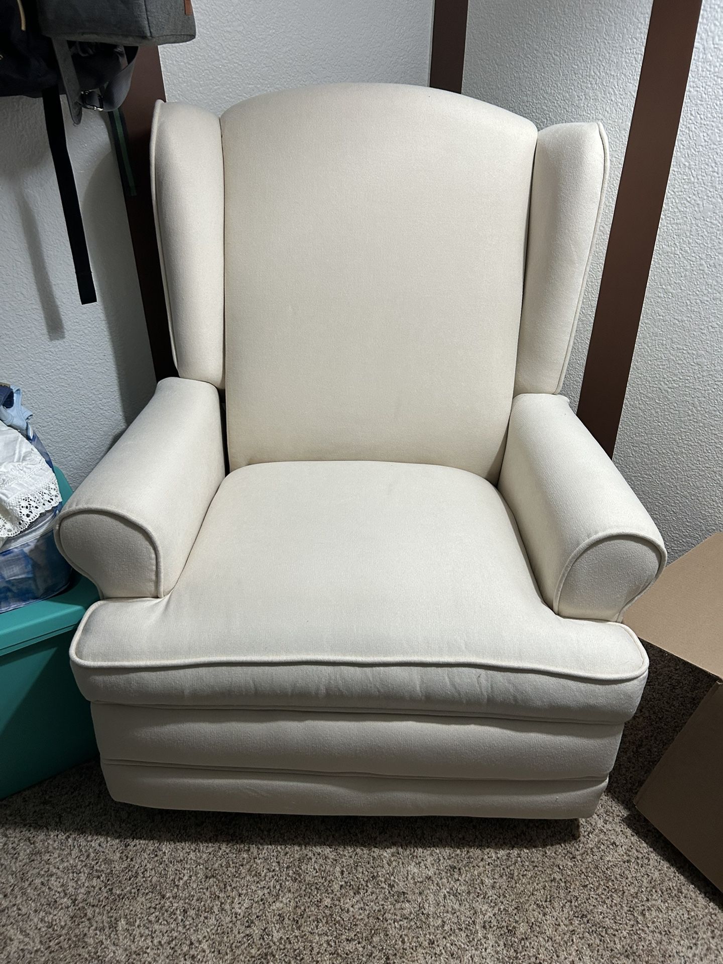 Serenity Swivel Reclining Glider with USB