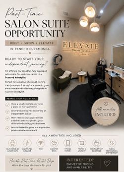 Sublease a Salon Suite