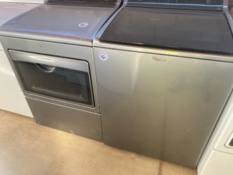 Washer and dryer electric