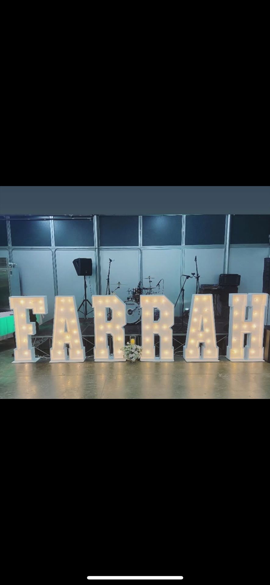 Marquee Letters And Numbers