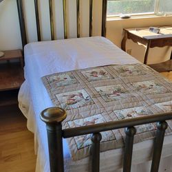 Free Antique Brass Bed Frame Twin