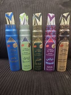 5 Arabic Smart Air Freshener Bundle