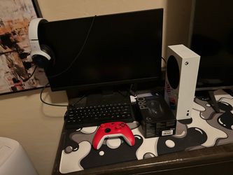 Xbox series S with a whole set up