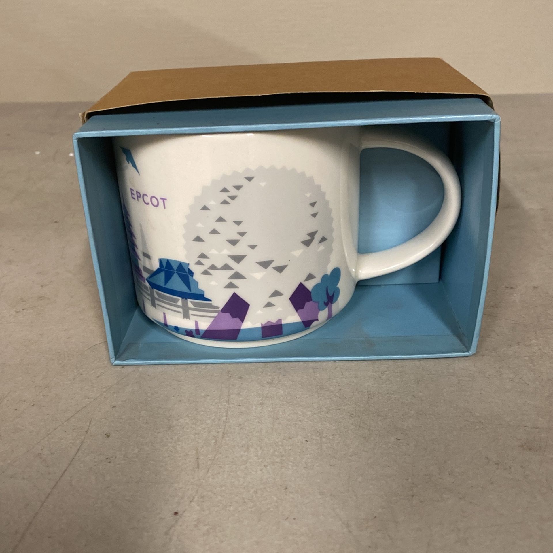Disney Parks Starbucks “You Are Here”Epcot Mug