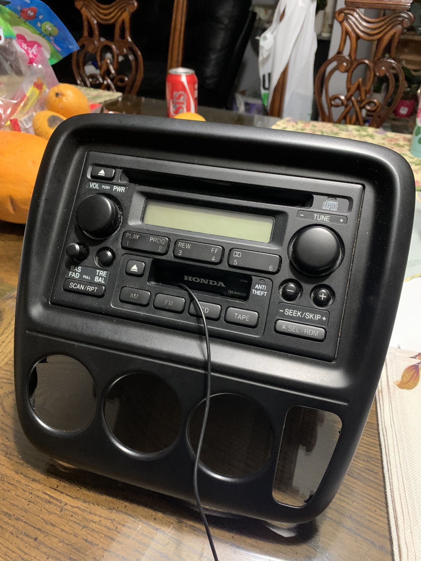 2001 Honda Crv Stereo