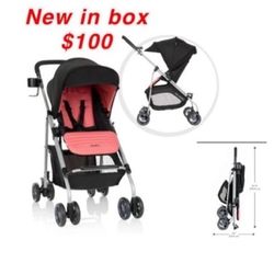 New evenflow reviers stroller in box $100 pick up east Palmdale 