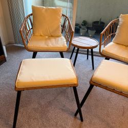 Boho Patio Furniture Set