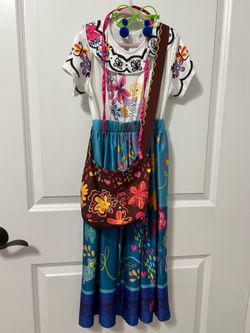 Encanto Mirabel kids  costume dress