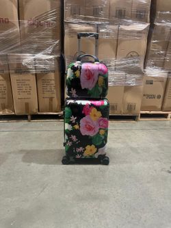 Carry On 20” + Cosmetic Bag 13” - 2pcs Set Luggage Sale - Different Patterns 