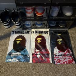 Bape Tees. 
