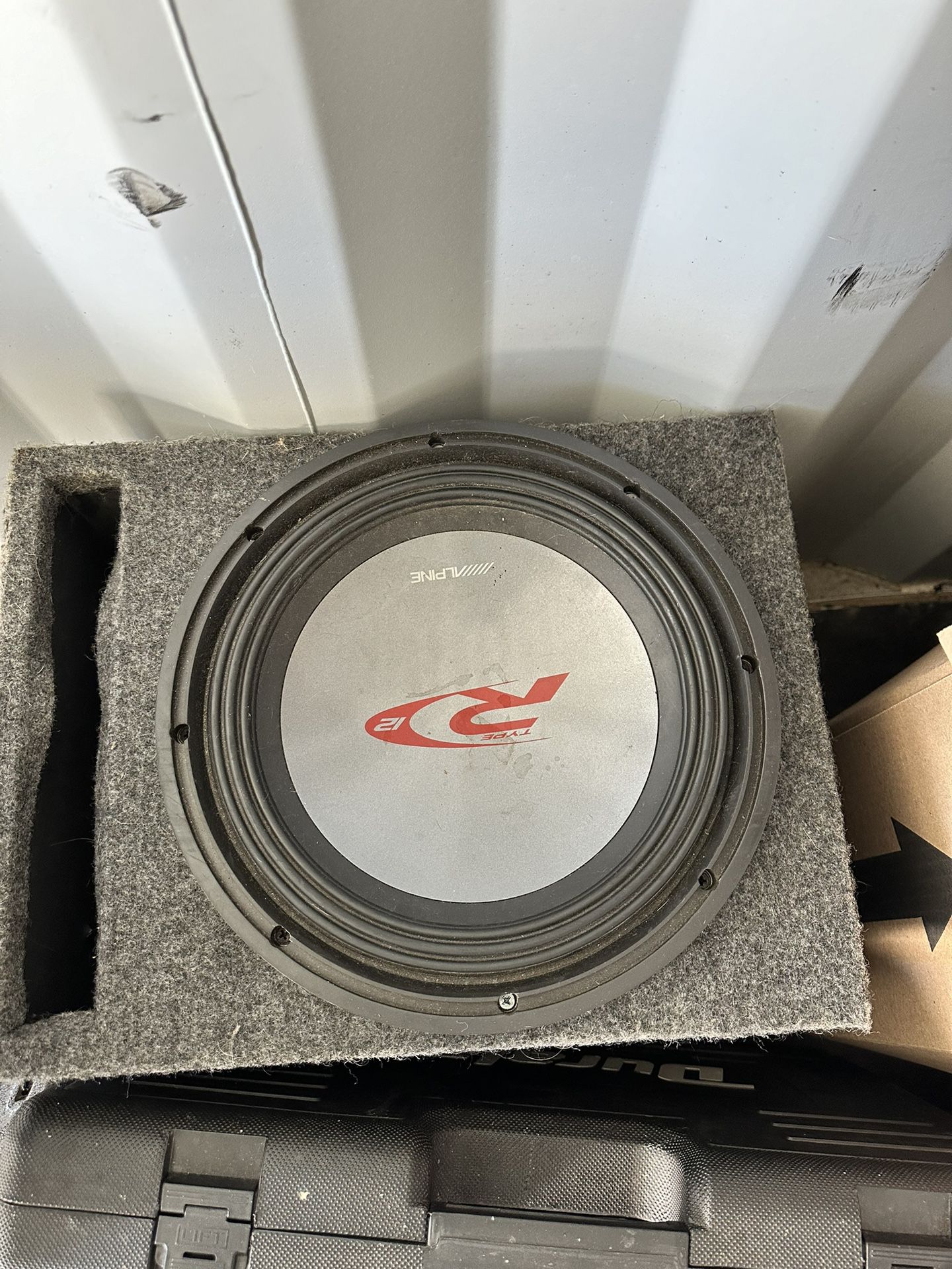 Subwoofer 12in Alpine Double Magnet Type R