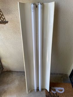 48”Vintage Fluorescent Shop Light Fixture Made by Dayton
