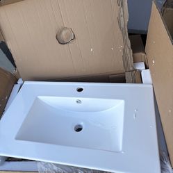 28x15 vanity top white new in box many available 75E-1 $40