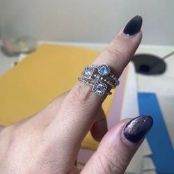 Sterling Silver Ring Sets 