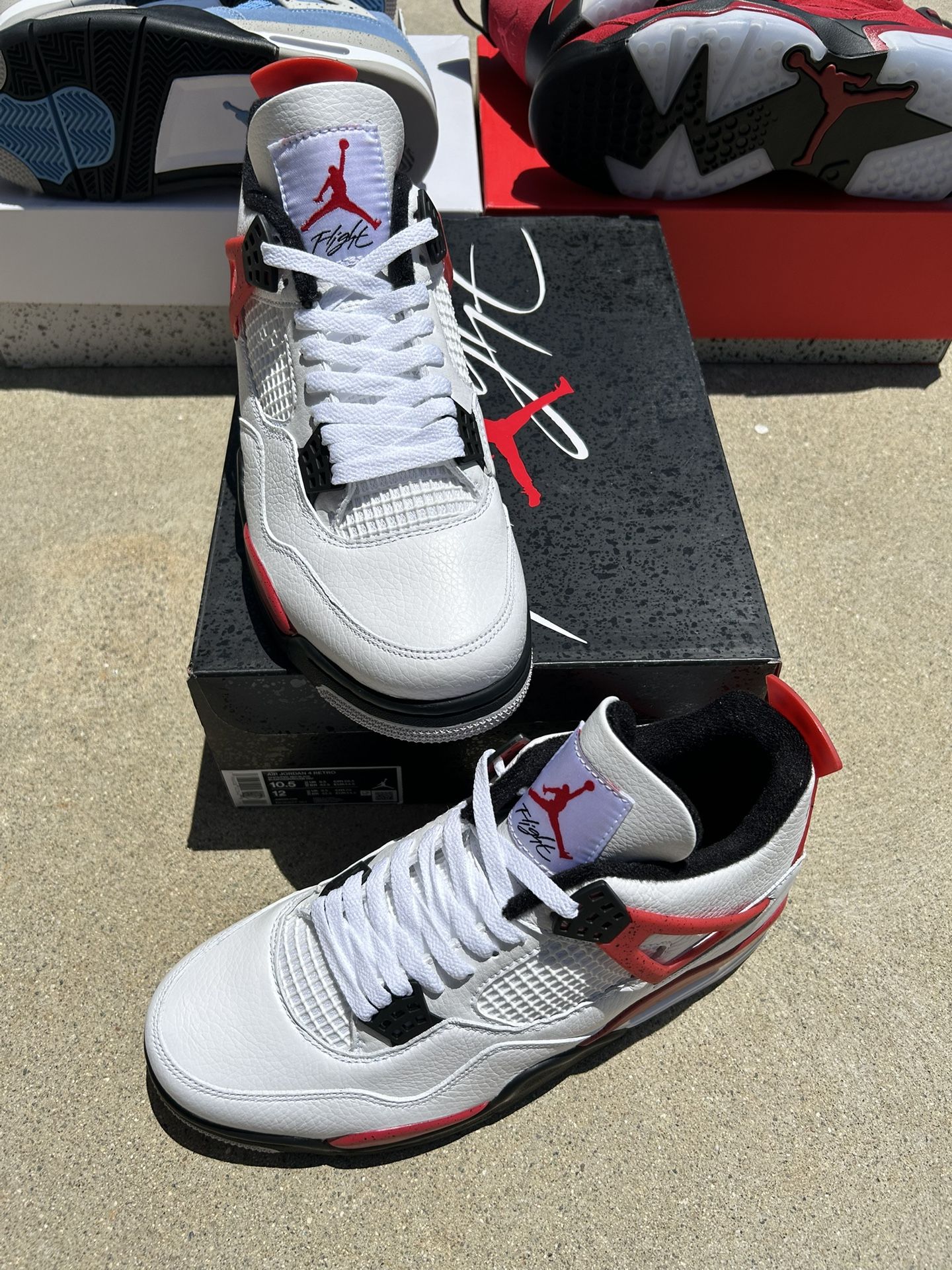 Jordan 4 Red Cement
