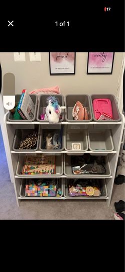 Kids toy Shelf organizer