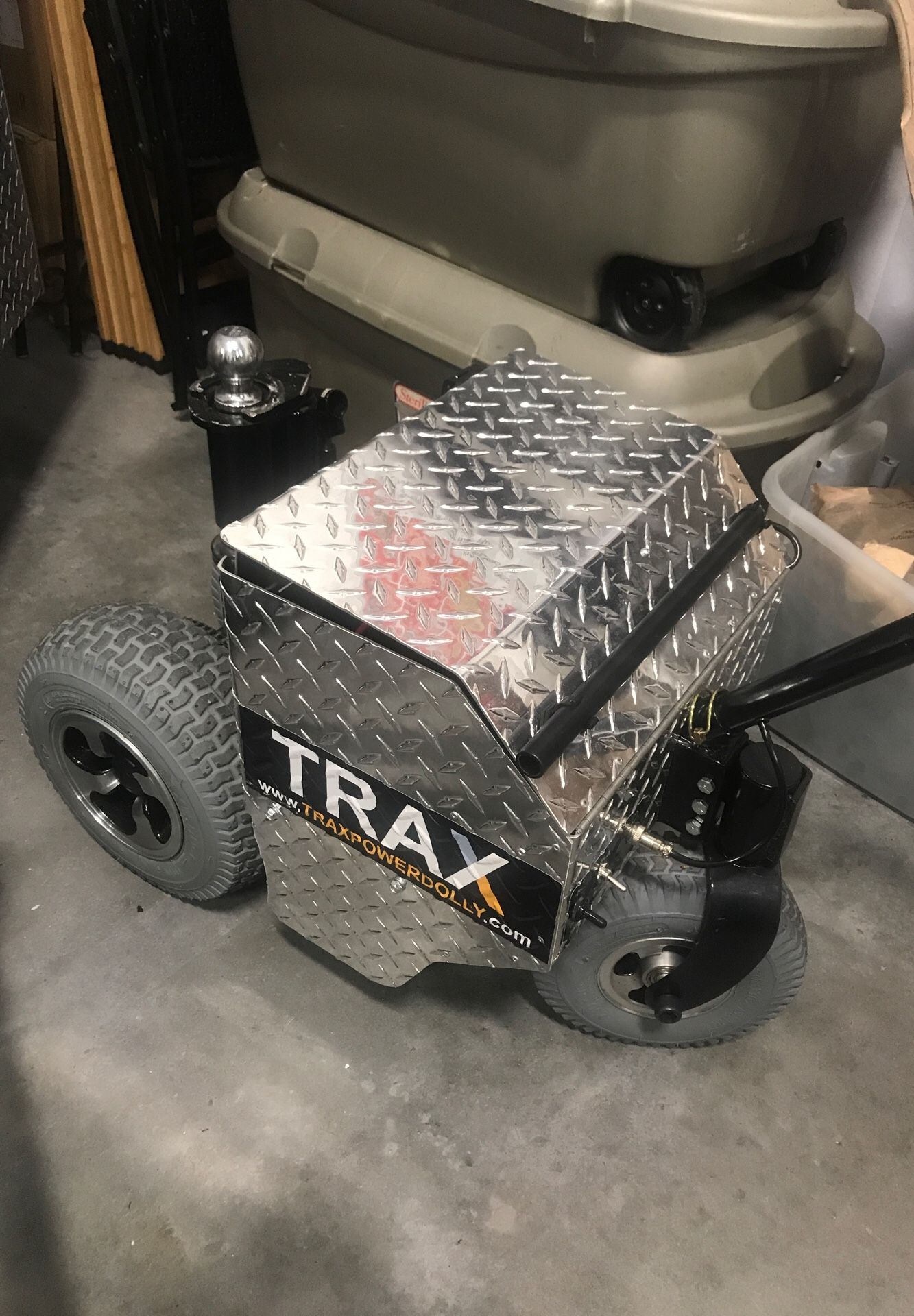 TRAX motorized Trailer dolly. Lightly used new condition