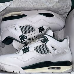 Air Jordan Retro 4 Oxidized Green