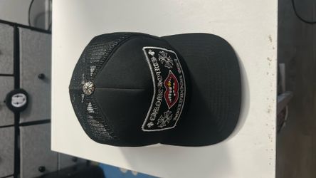 Chrome heart hat