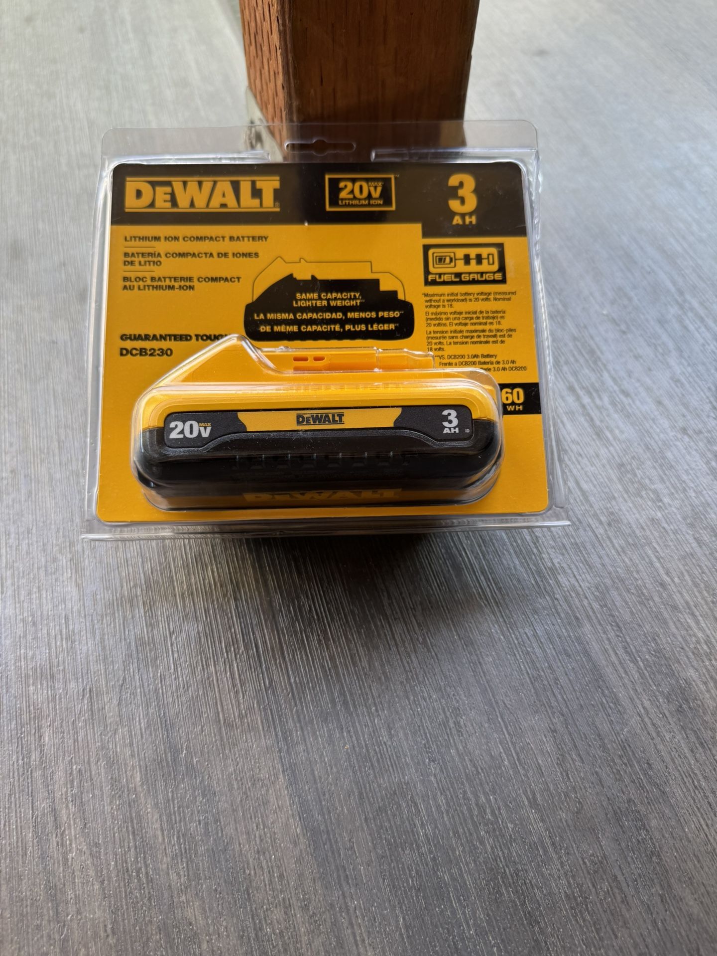 Dewalt Battery 3.0 Ah. 20V