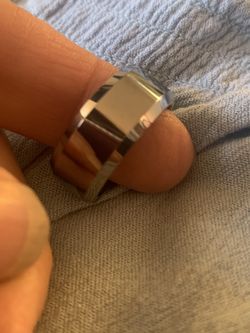 Men’s tungsten ring band brand new