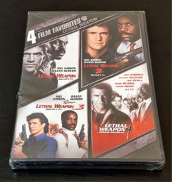 LETHAL WEAPON 4 MOVIE COLLECTION DVD SET [SEALED]