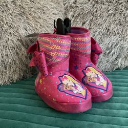 JOJO SIWA TODDLER SLIPPERS SIZE 7-8
