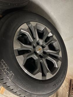Silverado tires and rims 2026 sensors installed