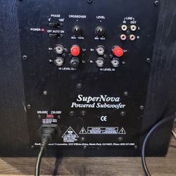 Earthquake Supernova Subwoofer