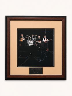 The Beatles Framed Abbey Road Studio Performance Collectible Wall Art Plaque