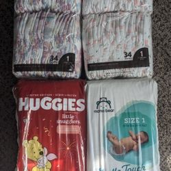 Size 1 Diapers 