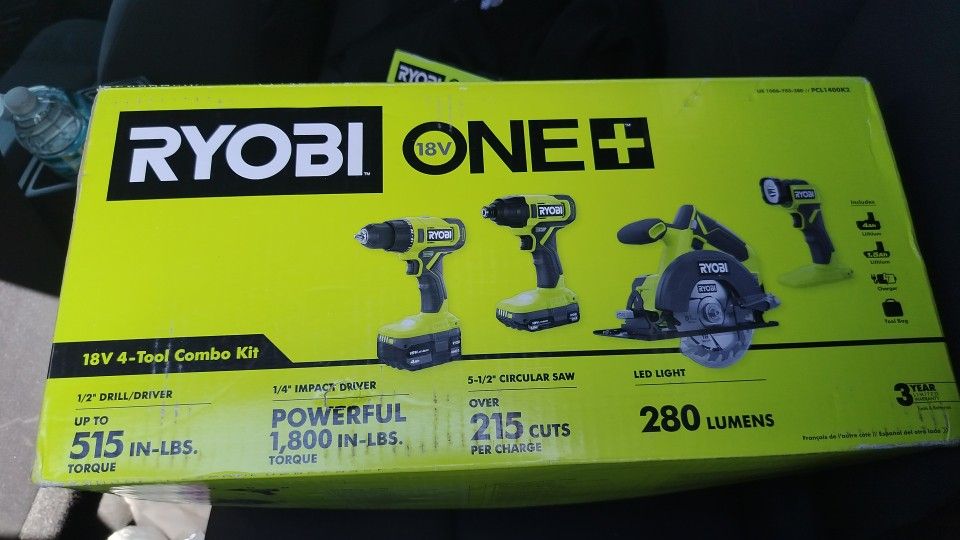 Ryobi Combo 2025 Brand New 50% Discount
