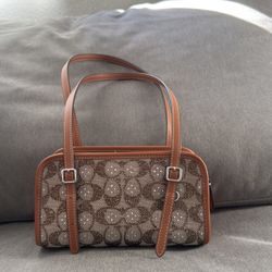 Coach Signature Crystal Satchel Bag