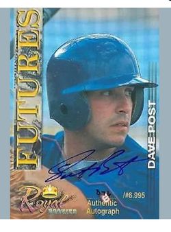 Dave Post autographed Baseball Card (Los Angeles Dodgers) 2001 Royal Rookies #12