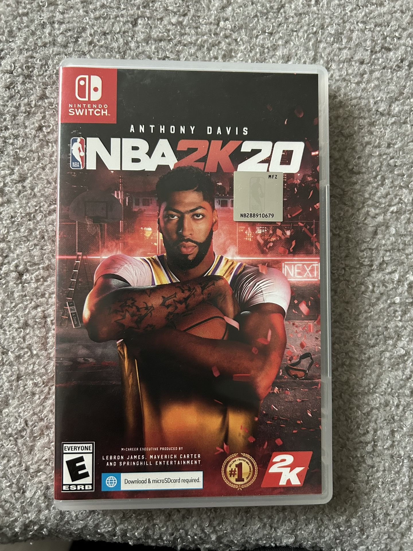 Basketball game Nintendo switch