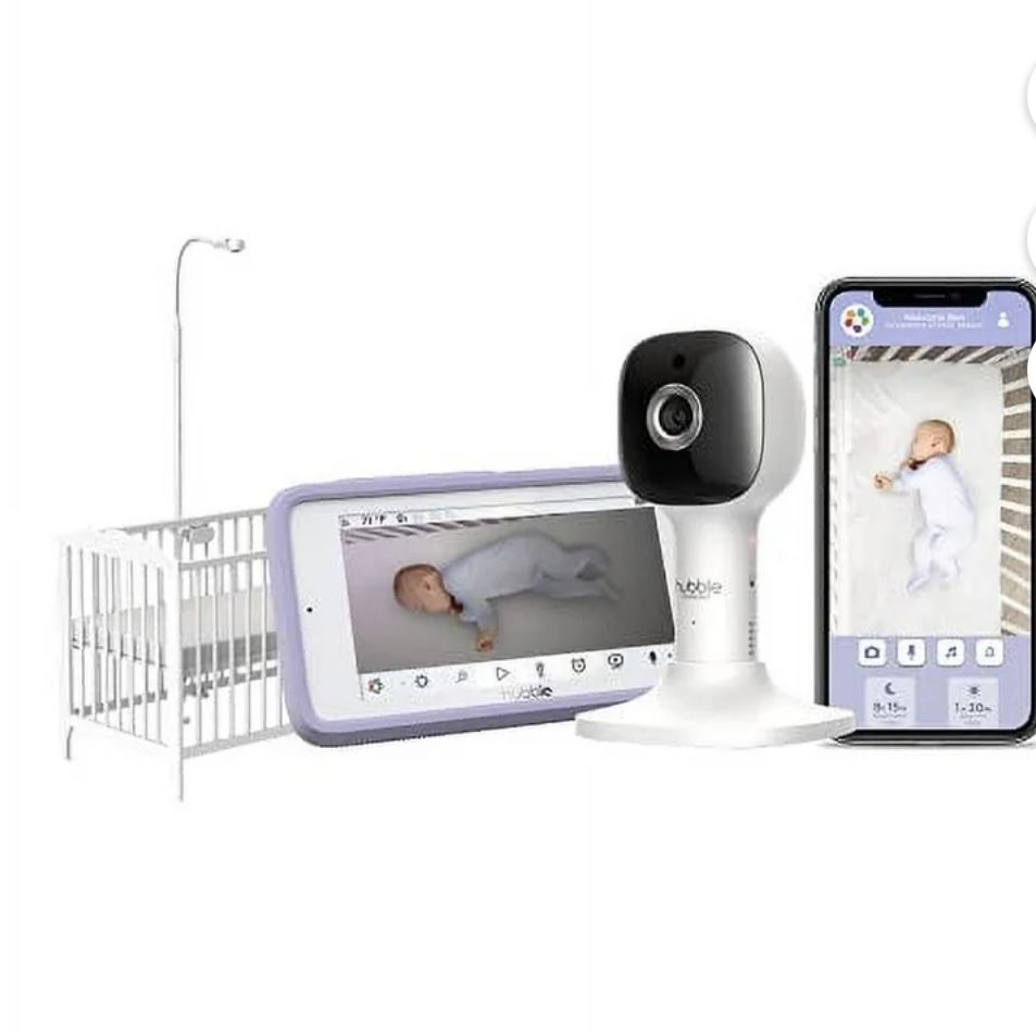 Hubble Connected Baby Monitor Crib Edition