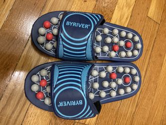 Byriver Acupressure Foot Massage Slippers