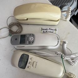 3 Landline Telephones