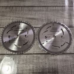 Echo Corner 5-1/2 inch (140 mm) 24-Teeth and 48-Teeth Circular Saw Blade Combo Pack