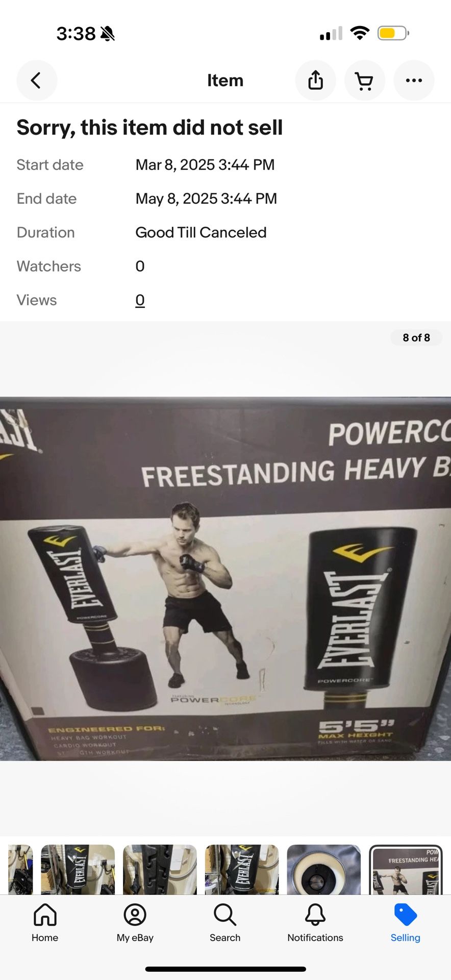 Punching Exercise Bag