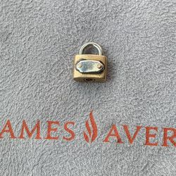 James Avery Retired Silver Bridge Lock Charm