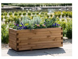 Custom Wooden Planters