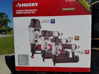 3-piece finish nailer kit