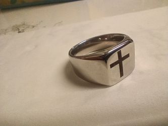 Christian Cross Ring-Size 11