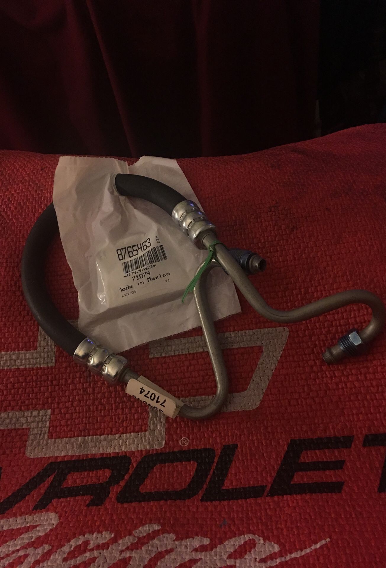 Brand new never use High PRESSURE Power STEERING HOSE for Malibu1980/1987-$20.00