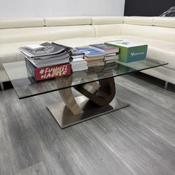 GLASS COFFEE TABLE