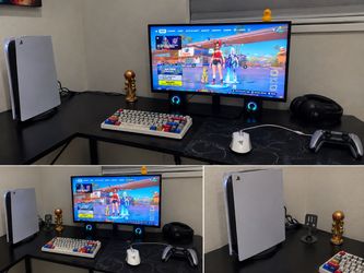 Complete Gaming Setup – PS5 + Monitor + Accessories 🎮