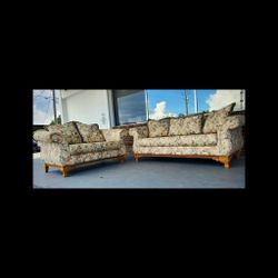 Vintage Sofa Couch Set 