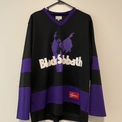 Supreme x black Sabbath hockey jersey 